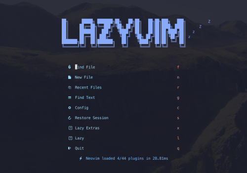 LazyVim in iTerm2